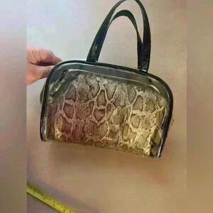 Vince Camuto handbag, three pieces.